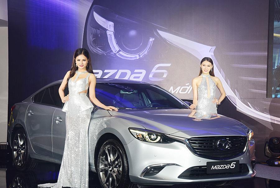 hình ảnh của Mazda 6 thế hệ mới vừa ra mắt thị trường Việt Nam.