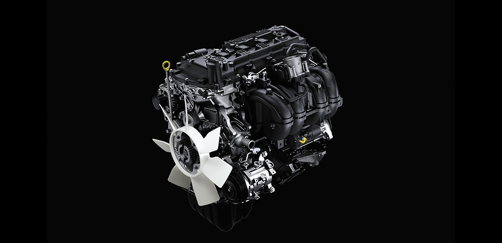Động cơ của Toyota Fortuner 2018 máy dầu số tự động 2 cầu 2.8V 4x4 AT 16