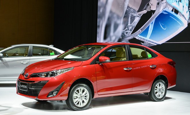 Toyota Vios - "ông hoàng" doanh số với sản lượng 20.951 chiếc tiêu thụ tính từ đầu năm đến nay.