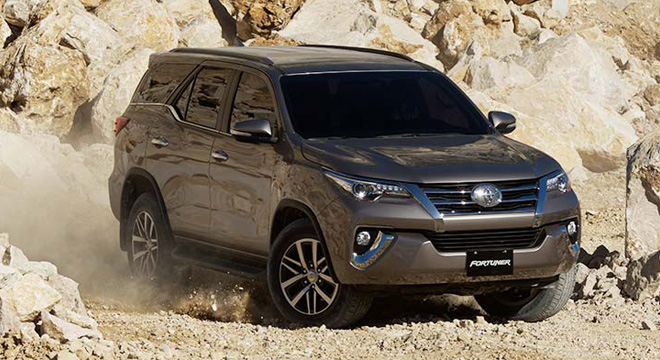 Toyota Fortuner tiếp tục làm chủ phân khúc năm 2018.