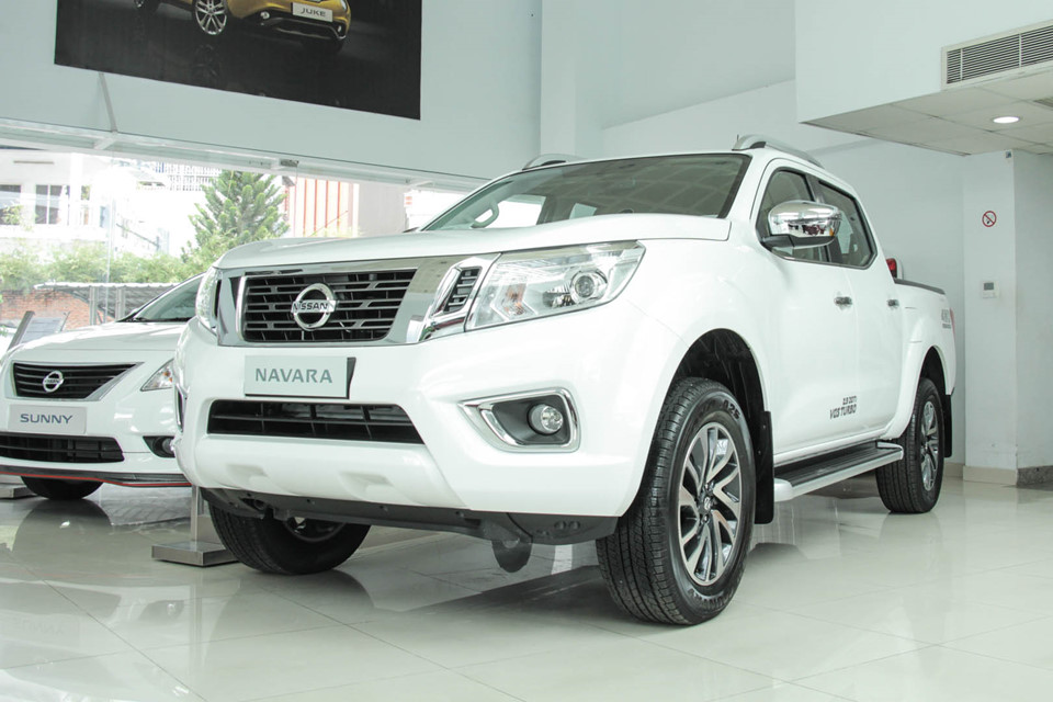 Nissan Navara 2018 sở hữu một ngoại hình bề thế và quyền lực