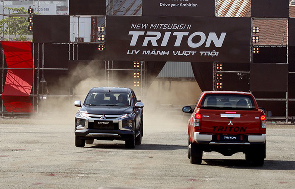 Mitsubishi Triton 2019 có giá bán từ 730,5 - 818,5 triệu đồng.