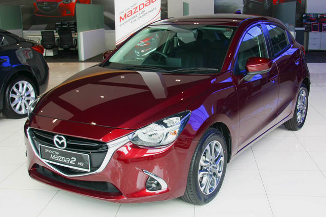 Đánh giá xe Mazda 2 về thiết kế đầu xe 