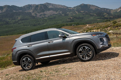 10 xe SUV tốt nhất giá dưới 35.000 USD: Hyundai Santa Fe 2019.