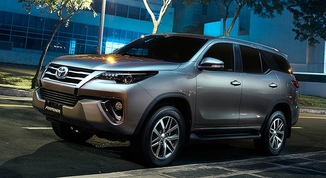 Toyota Fortuner 2018 được trang bị rất nhiều công nghệ an toàn hiện đại