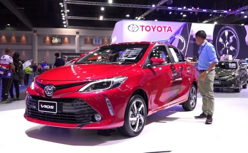 Toyota Vios 2018 sử dụng động cơ xăng 1.5L 4 xy lanh thẳng hàng