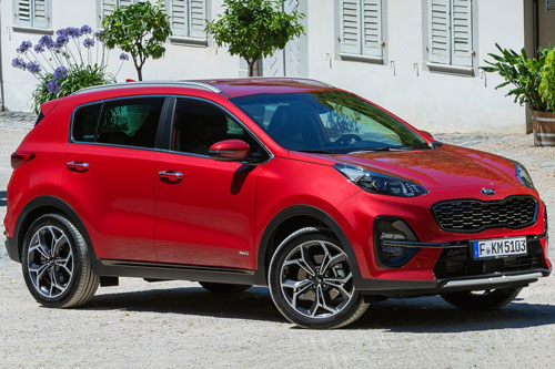 Top 10 xe châu Á bán chạy nhất trong quý I/2019: Kia Sportage.