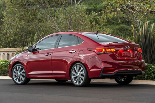 10 ô tô cỡ nhỏ đạt độ tin cậy cao nhất hiện nay: Hyundai Accent 2019..