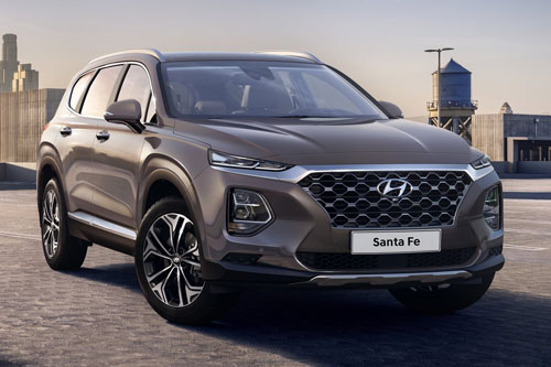 Top 10 xe hơi ăn khách nhất Hàn Quốc: Hyundai Santa Fe.