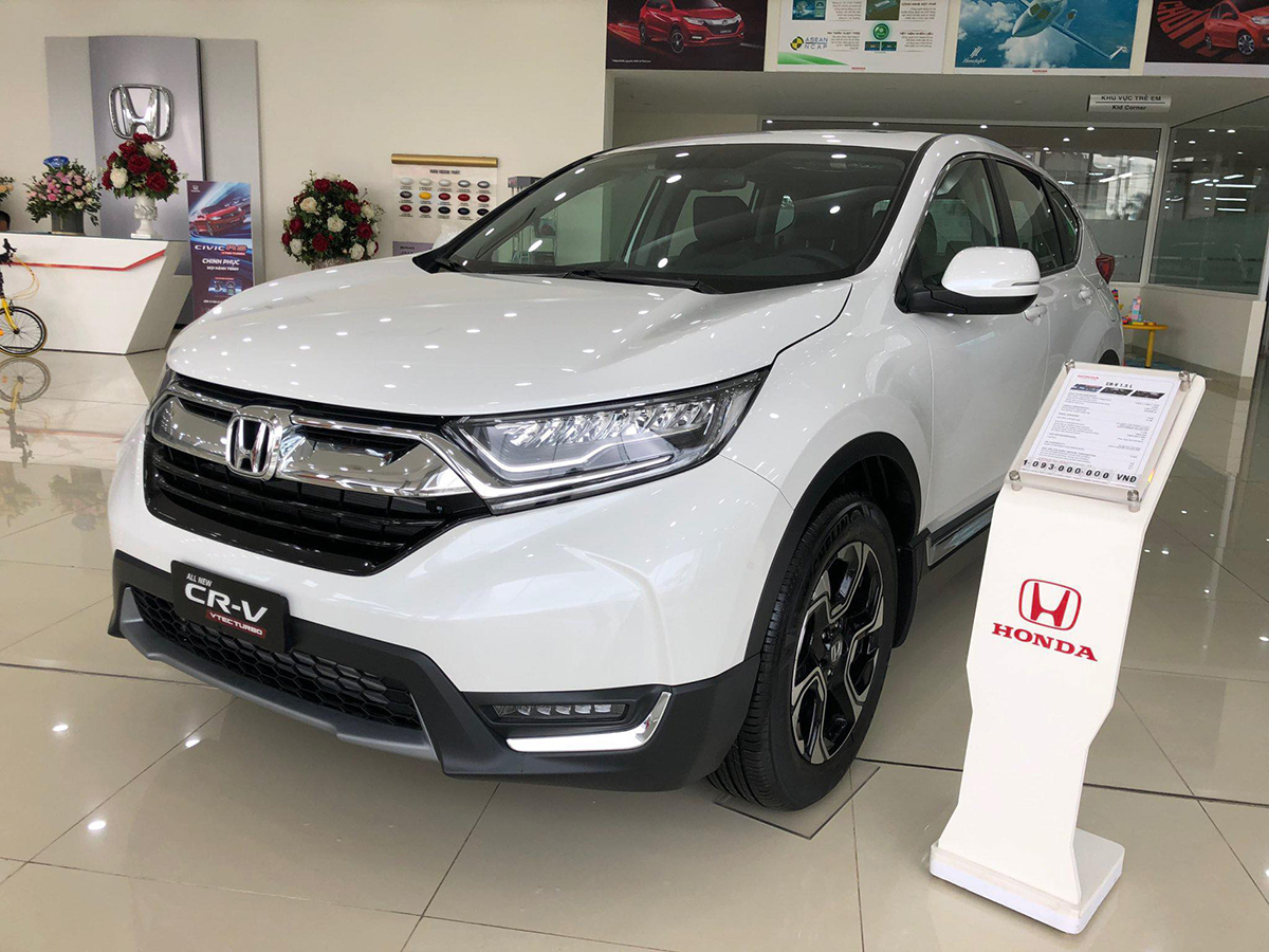  honda CR-V màu trắng