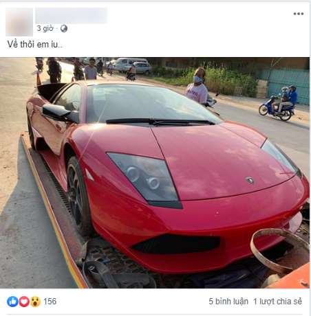 Lamborghini Murcielago LP640-4 màu đỏ