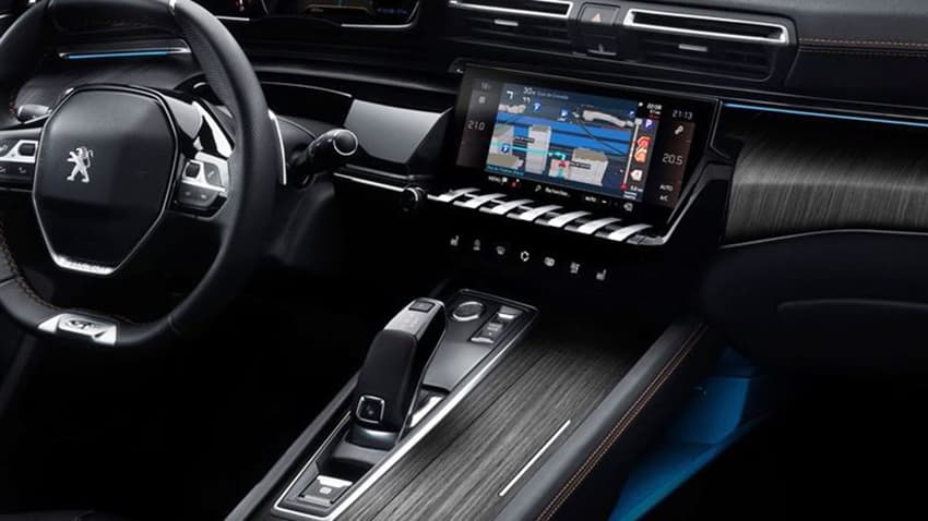 Nội thất xe Peugeot 508 Nội thất xe Peugeot 508