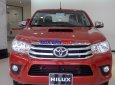 Toyota Hilux 2.5E 2015 - Cần bán xe Toyota Hilux 2.5E đời 2015, màu đỏ, nhập khẩu nguyên chiếc, số tự động