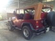 Jeep CJ 1987 - Cần bán xe Jeep CJ năm 1987, màu đỏ, xe nhập
