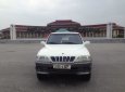 Ssangyong Musso 2002 - Cần bán lại xe Ssangyong Musso đời 2002, màu trắng, xe nhập, 148 triệu