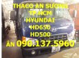 Hyundai HD 500   2016 - TP. HCM Thaco Hyundai HD500 5 tấn, thùng kín, màu xanh, sản xuất mới