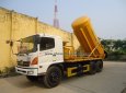 Xe chuyên dùng Xe téc 2017 - Bán xe xi téc hút chất thải, hút bùn, hút hầm cầu, bể phốt