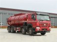 Xe chuyên dùng Xe téc 2017 - Bán xe xi téc hút chất thải, hút bùn, hút hầm cầu, bể phốt