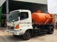 Xe chuyên dùng Xe téc 2017 - Bán xe xi téc hút chất thải, hút bùn, hút hầm cầu, bể phốt