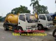 Xe chuyên dùng Xe téc 2017 - Bán xe xi téc hút chất thải, hút bùn, hút hầm cầu, bể phốt