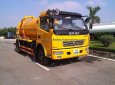 Xe chuyên dùng Xe téc 2017 - Bán xe xi téc hút chất thải, hút bùn, hút hầm cầu, bể phốt