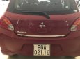 Mitsubishi Mirage 1.2AT 2014 - Cần bán gấp Mitsubishi Mirage 1.2AT sản xuất 2014, màu đỏ, xe nhập, giá chỉ 380 triệu