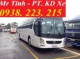 Thaco HB120S 2017 - Giá bán ưu đãi xe khách 45 chỗ Universe của Thaco và Hyundai mới nhất