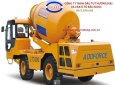 Xe chuyên dùng 3,5m3 2017 - Bán xe trộn bê tông tự hành tự cấp liệu 3.5 m3  