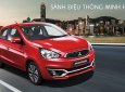 Mitsubishi Mirage CVT 2017 - Bán Mitsubishi Mirage CVT năm 2017, màu đỏ, nhập khẩu tại Hà Tĩnh