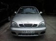 Daewoo Lanos 2000 - Cần bán gấp Daewoo Lanos đời 2000, màu bạc xe gia đình