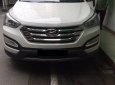 Hyundai Santa Fe 2.4 2013 - Cần bán xe Hyundai SantaFe 2013 màu trắng