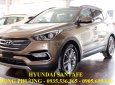 Hyundai Santa Fe 2017 - Bán xe Hyundai Santa Fe sản xuất 2017, màu nâu, nhập khẩu nguyên chiếc