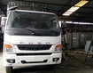 Mitsubishi 2017 - Bán xe tải Fuso FI 12T màu trắng thùng kín, mui bạt, lửng đúng tiêu chuẩn