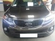 Kia Sorento   2.4AT 2013 - Bán Kia Sorento 2.4AT sản xuất 2013, màu nâu