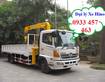 Xe chuyên dùng Xe cẩu 2016 - Giá bán HINO FC9JLSW 6T4 gắn cẩu, Xe cẩu Hino FC 6 tấn 4 , Xe cẩu Hino FC 6 tấn