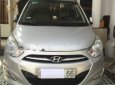 Hyundai i10 1.1 MT 2013 - Cần bán gấp Hyundai i10 1.1 MT đời 2013, màu bạc, nhập khẩu nguyên chiếc, 265 triệu