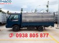 Thaco Kia 2017 - Kia Frontier K165 tải 2400kg thùng dài 3,5m, xe tải Kia K165 thùng kín, thùng mui bạt