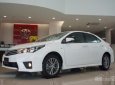 Toyota Corolla altis 1.8G MT 2017 - Bán xe Toyota Corolla Altis 1.8G MT model 2018, màu trắng, Khuyến mãi tốt nhất sài gòn