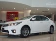 Toyota Corolla altis 1.8G MT 2017 - Bán xe Toyota Corolla Altis 1.8G MT model 2018, màu trắng, Khuyến mãi tốt nhất sài gòn