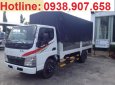 Mitsubishi Canter  4.7 2017 - Bán xe tải Fuso Canter 4.7, tải trọng 2 tấn, thùng kín/ thùng mui bạt/ thùng lửng dài 4m3