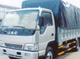 Asia Xe tải 2015 - Gía bán xe tải Jac 3t45 thùng mui bạt. Đại lý bán xe tải Jac 3t45 giá tốt nhất