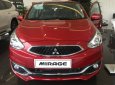 Mitsubishi Mirage 2017 - Cần bán xe Mitsubishi Mirage đời 2017, màu đỏ, nhập khẩu