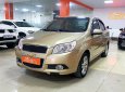 Chevrolet Aveo LTZ 2015 - Chevrolet Aveo LTZ sx 2015, màu vàng cát, nội thất bọc da