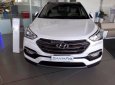 Hyundai Santa Fe 2.4 2017 - Bán xe Hyundai Santa Fe sản xuất 2017, màu trắng giá tốt - LH: 0939593770