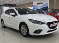 Mazda 3 1.5AT   2015 - Bán xe Mazda 3 1.5AT Sedan đời 2015, màu trắng, giá tốt