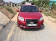 Chevrolet Aveo LTZ 1.5 AT 2015 - Bán Chevrolet Aveo LTZ 1.5 AT đời 2015, màu đỏ, giá 370tr