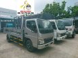 Mitsubishi Canter 4.7 2017 - Bán xe Mitsubishi Canter 4.7 chở kính đời 2017, màu bạc giá rẻ