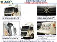 Thaco AUMAN C160 2017 - Bán xe tải Thaco Auman C160, tải trọng 9T3, thùng lửng, mui bạt, thùng kín