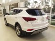 Hyundai Santa Fe 2.4 AT 2WD 2018 - Cần bán xe Hyundai Santa Fe năm 2018, màu trắng, 898tr