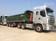 Xe tải 10000kg 2015 - Xe đầu kéo+ mooc ben tải cao, hàng sẵn giao ngay, mooc ben CIMC chỉ 620 triệu